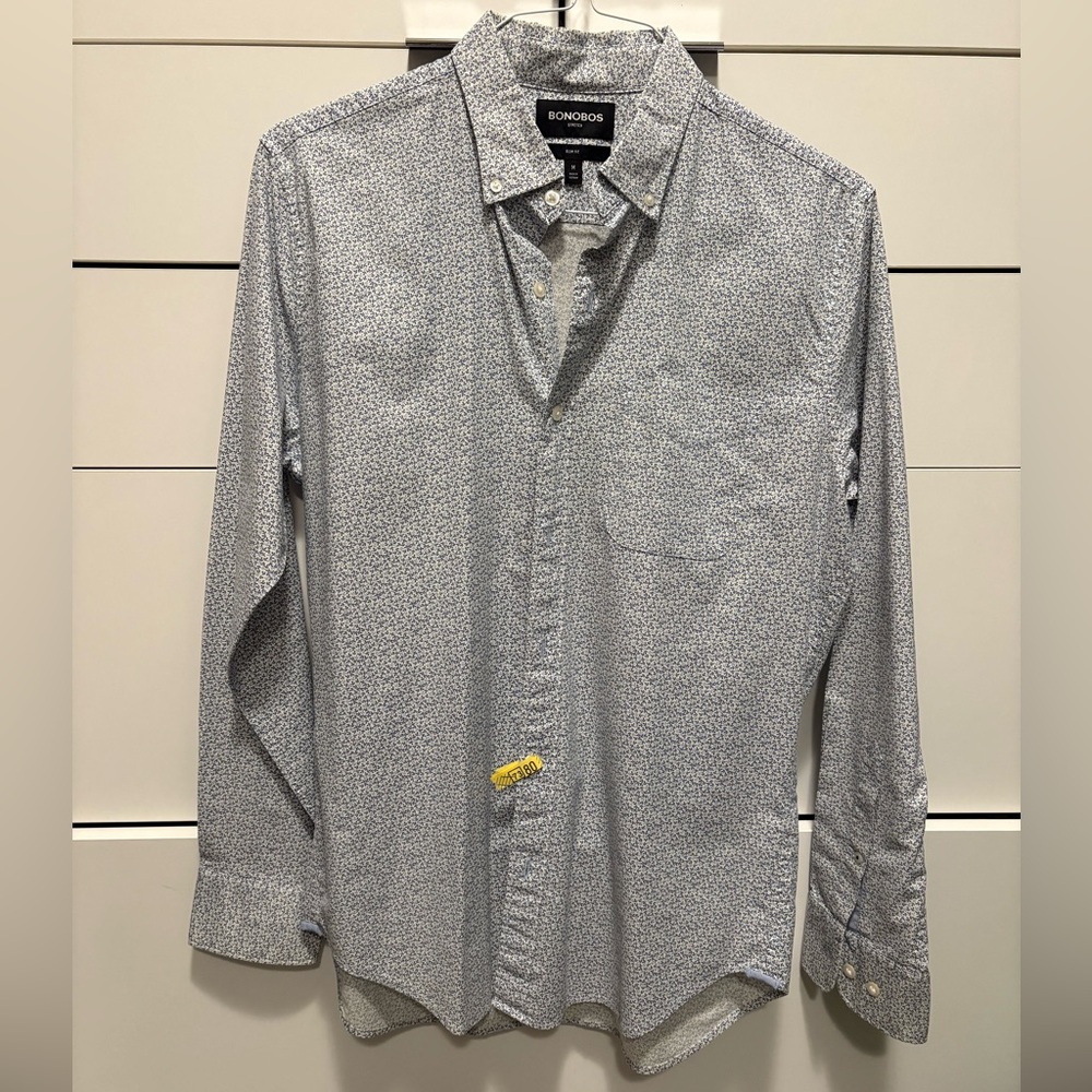 Bonobos anchor print button down